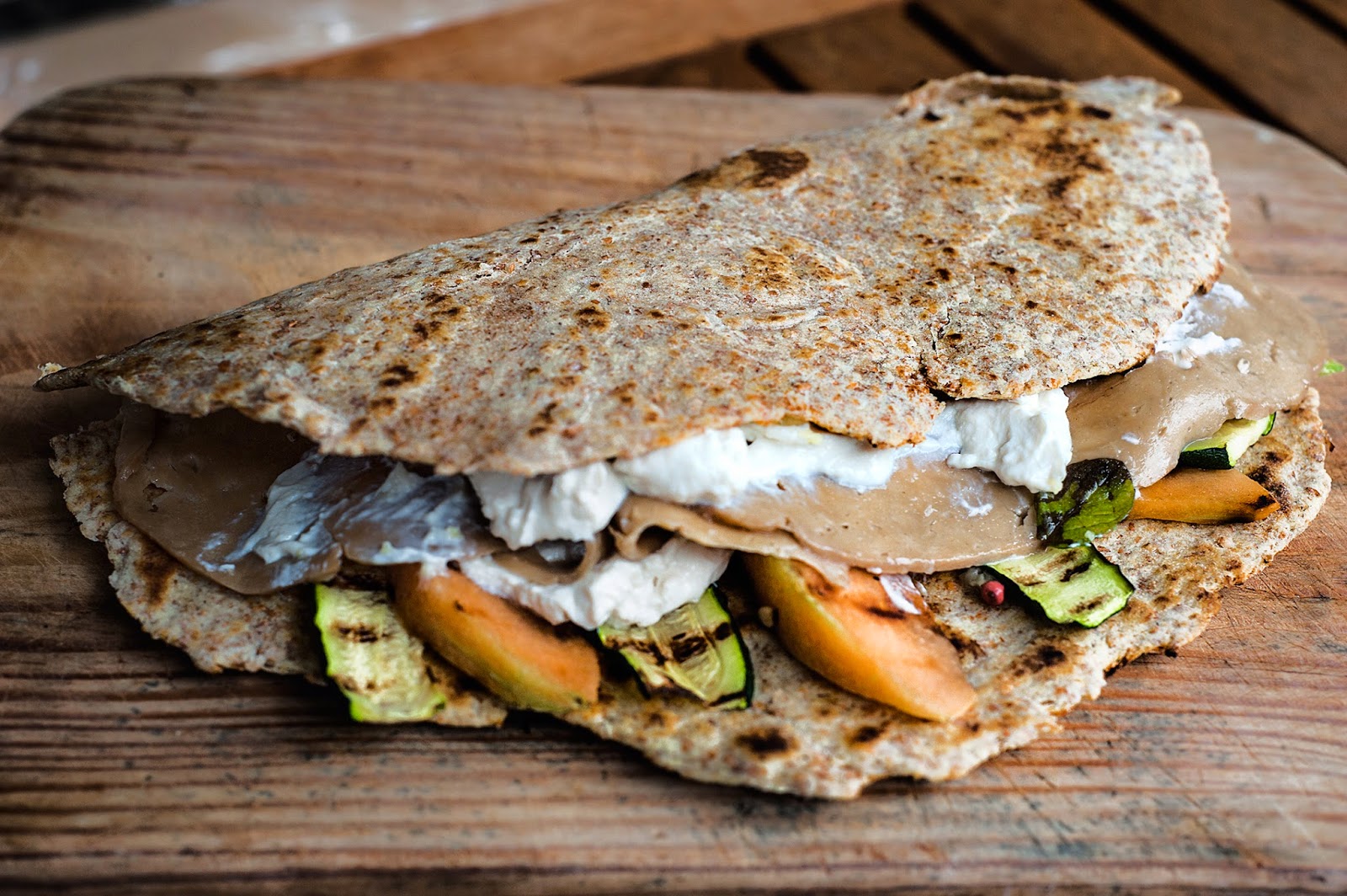 Pranzo Piadine Vegane