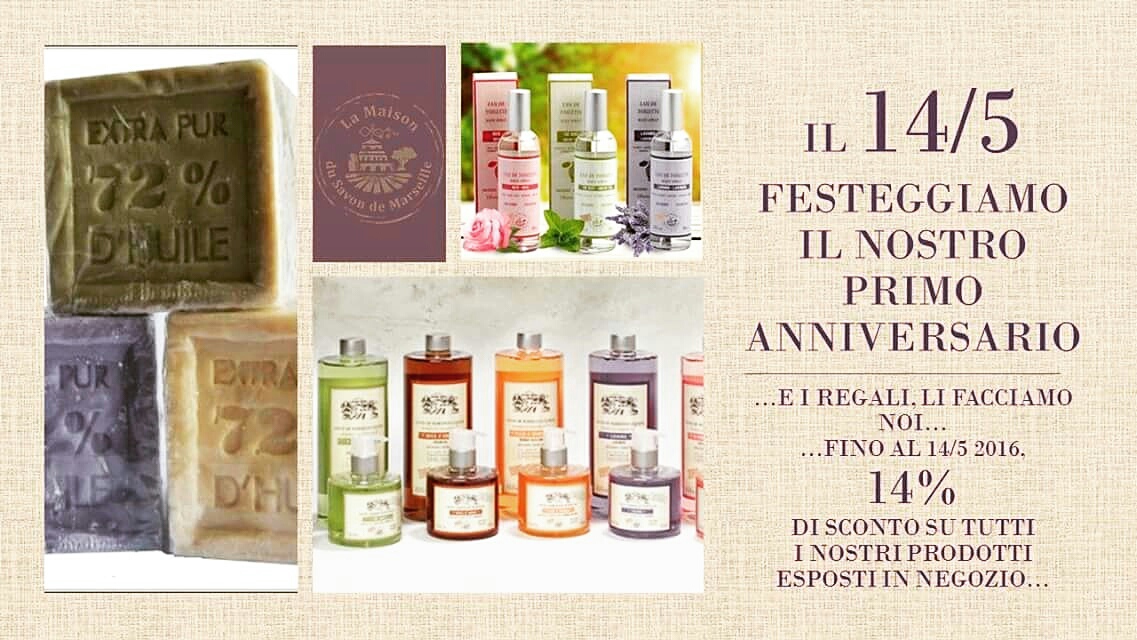 Sconti per Anniversario