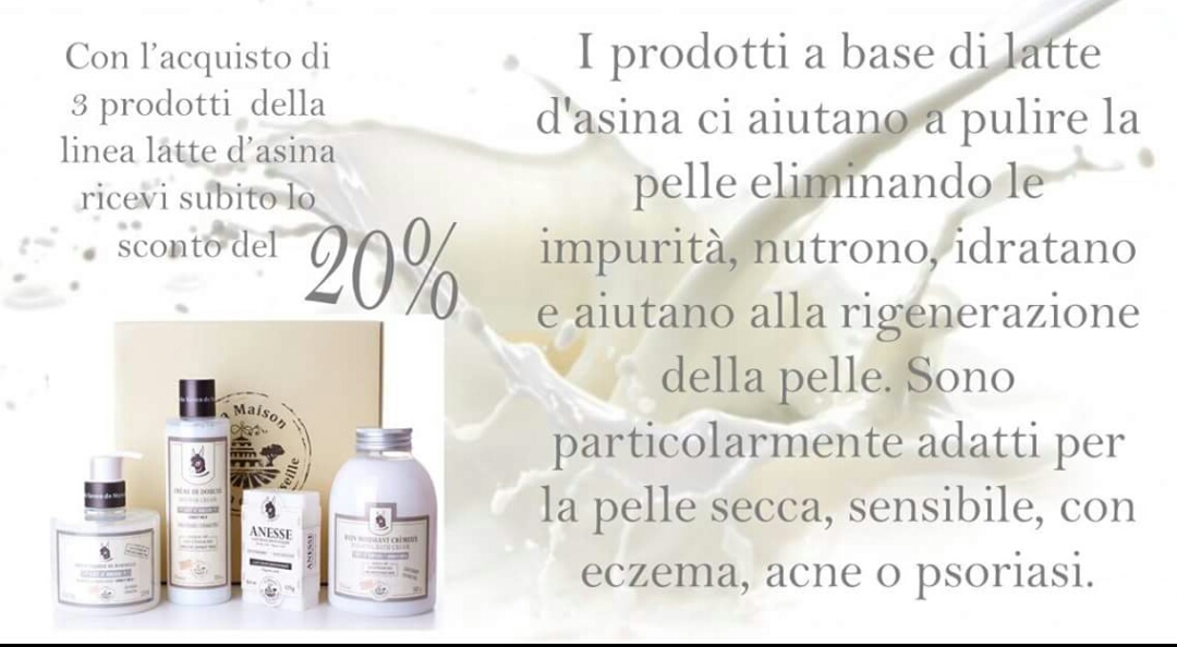 Promozione LATTE D'ASINA