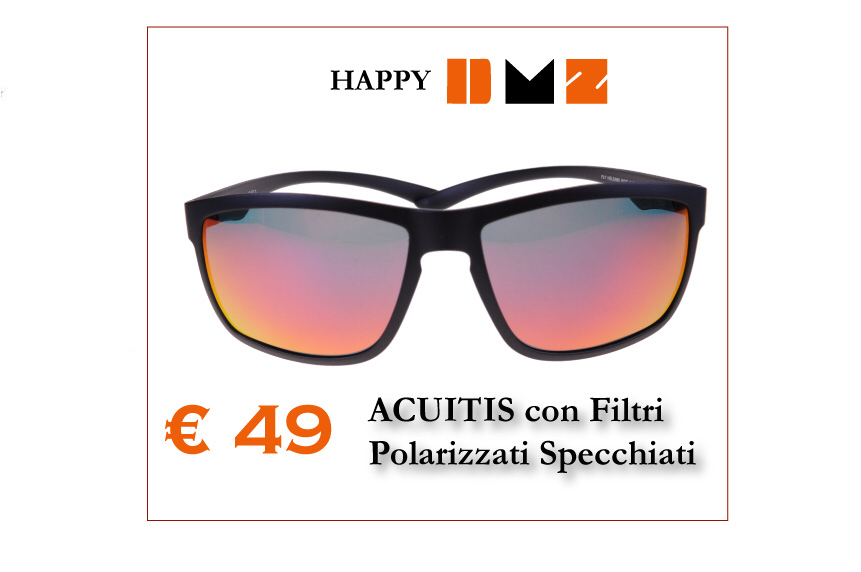 Occhiali polarizzati specchiati