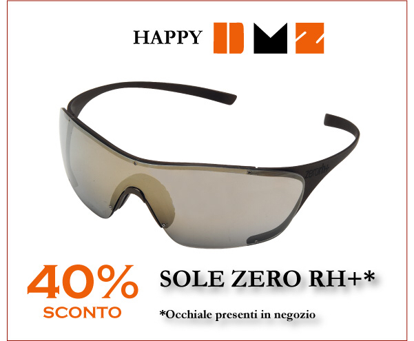 Sconto 40% occhiale sole zero rh