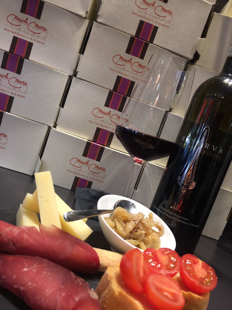 Vino e tagliere