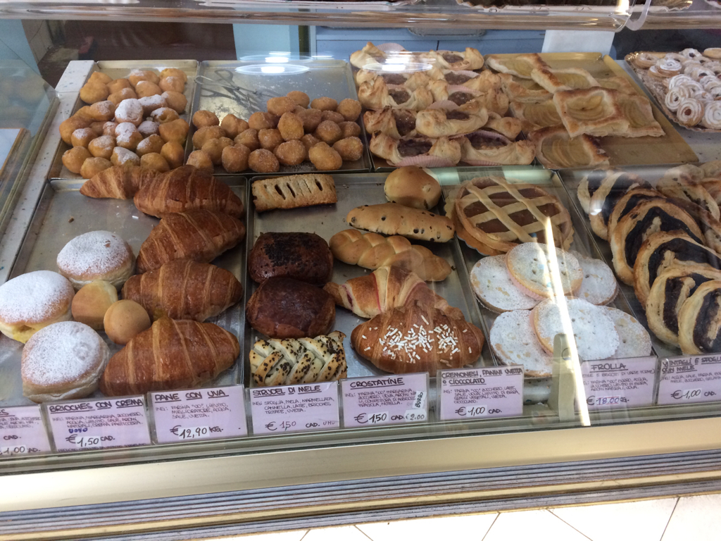 Brioches con crema