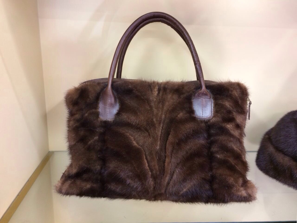 Borsa in visone