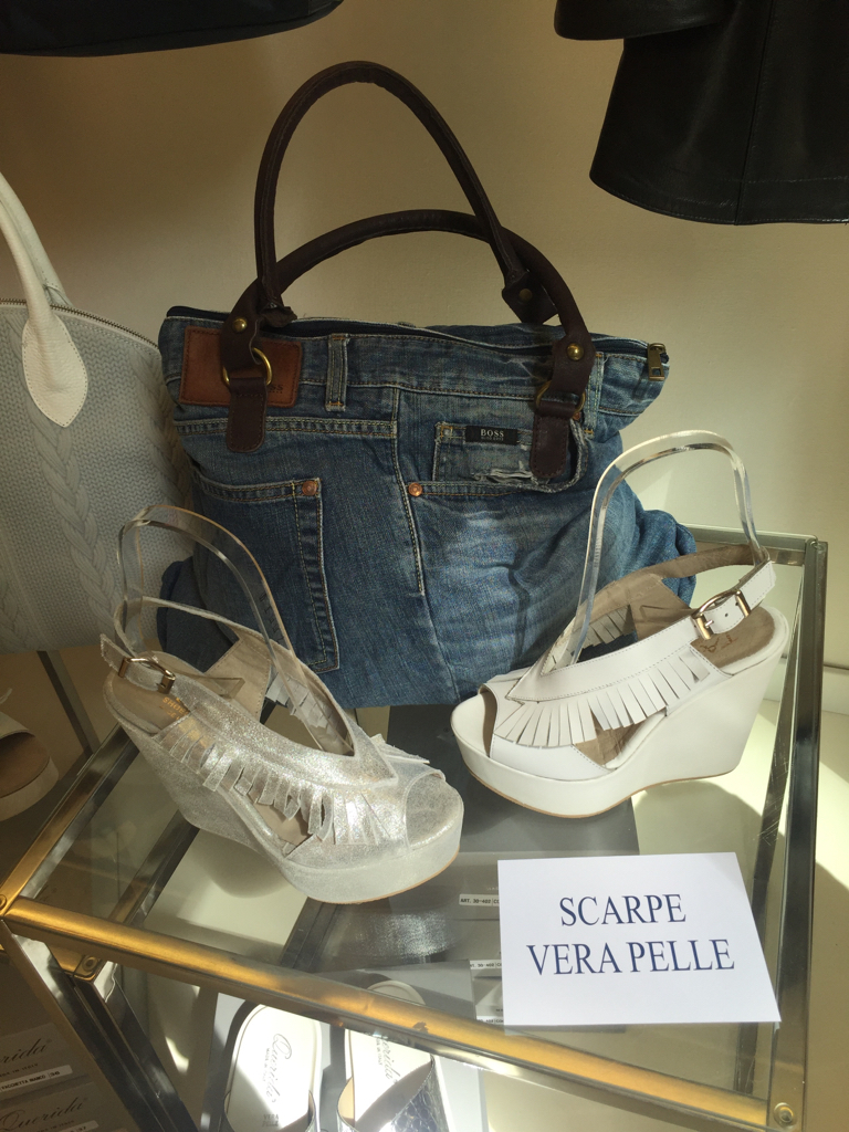 Scarpe in vera pelle