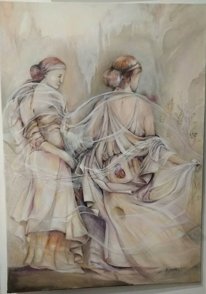 Dipinto olio su tela