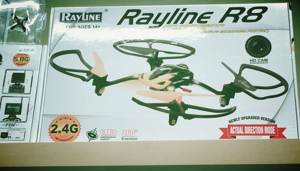 Drone rayline x8