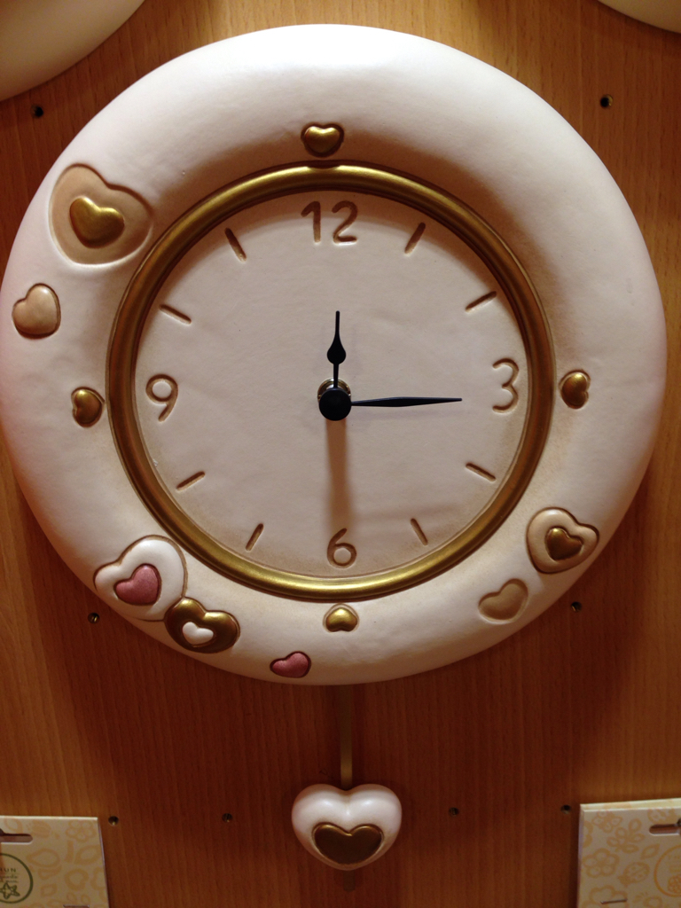 Orologio Thun pendola cuori