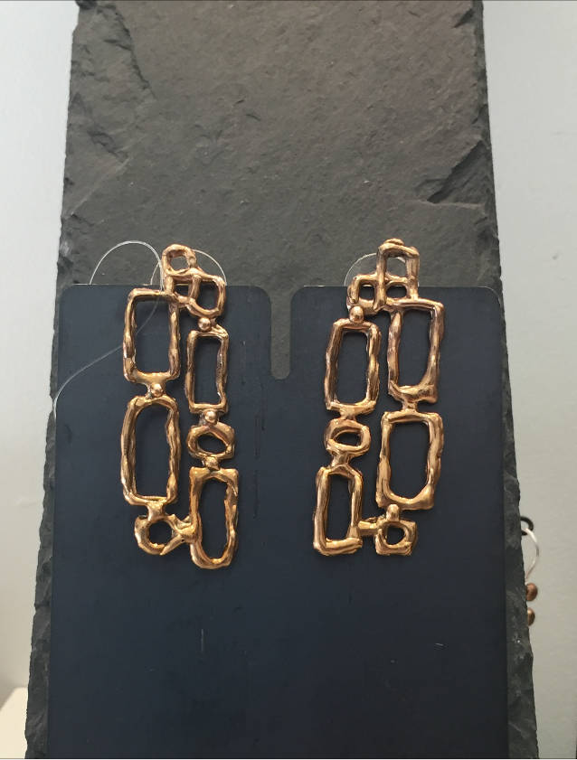 Orecchini in bronzo