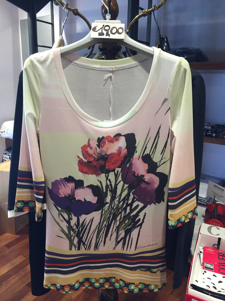 Camicia fiori