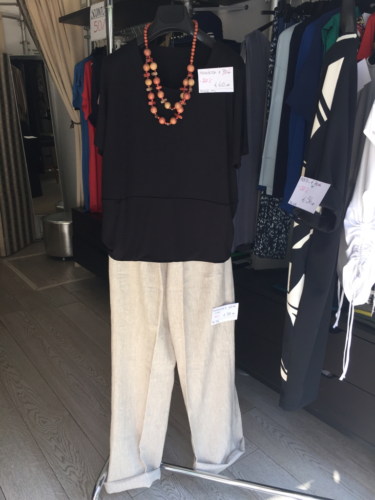 Pantalone in lino